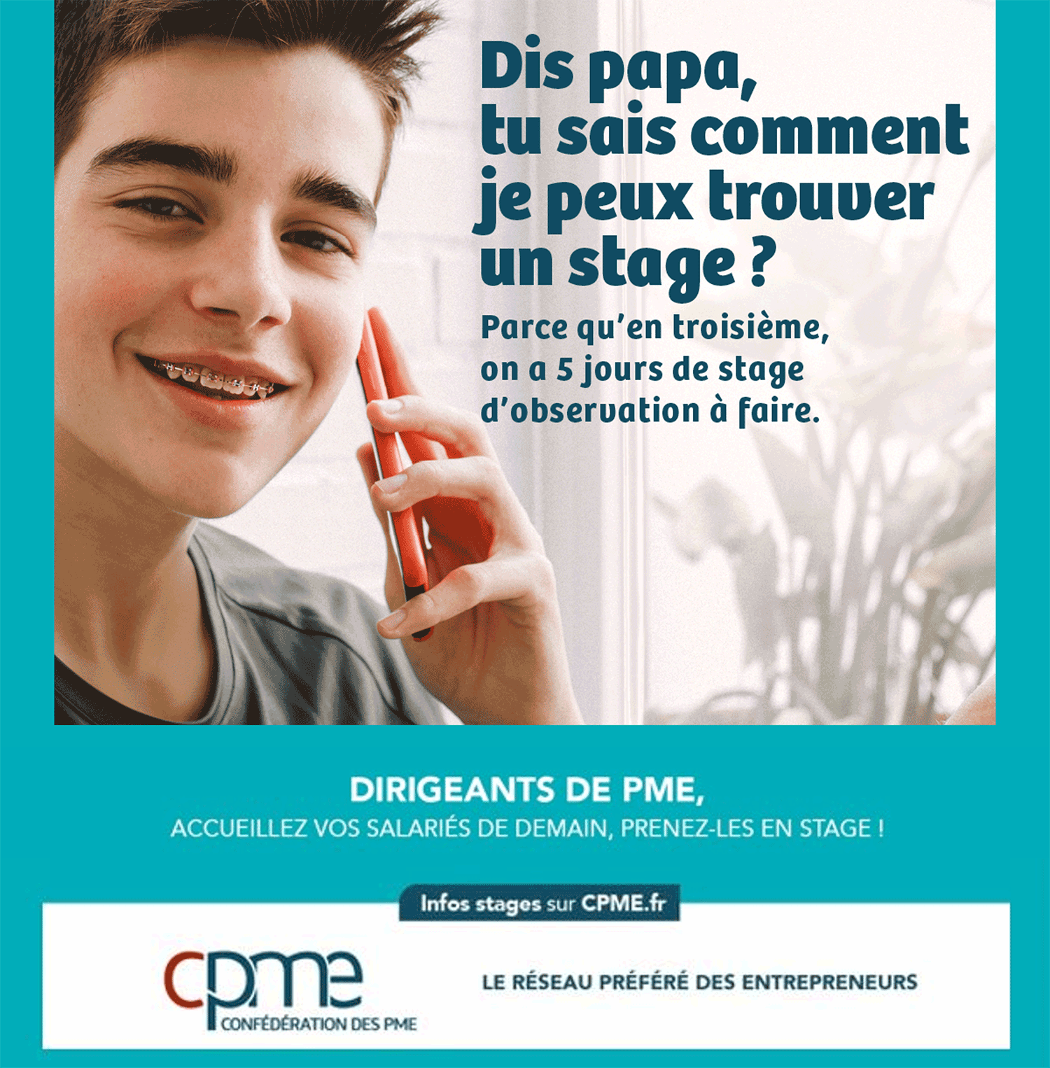 Lire la suite à propos de l’article La CPME lance une campagne de communication pour inciter les entrepreneurs à accueillir des stagiaires